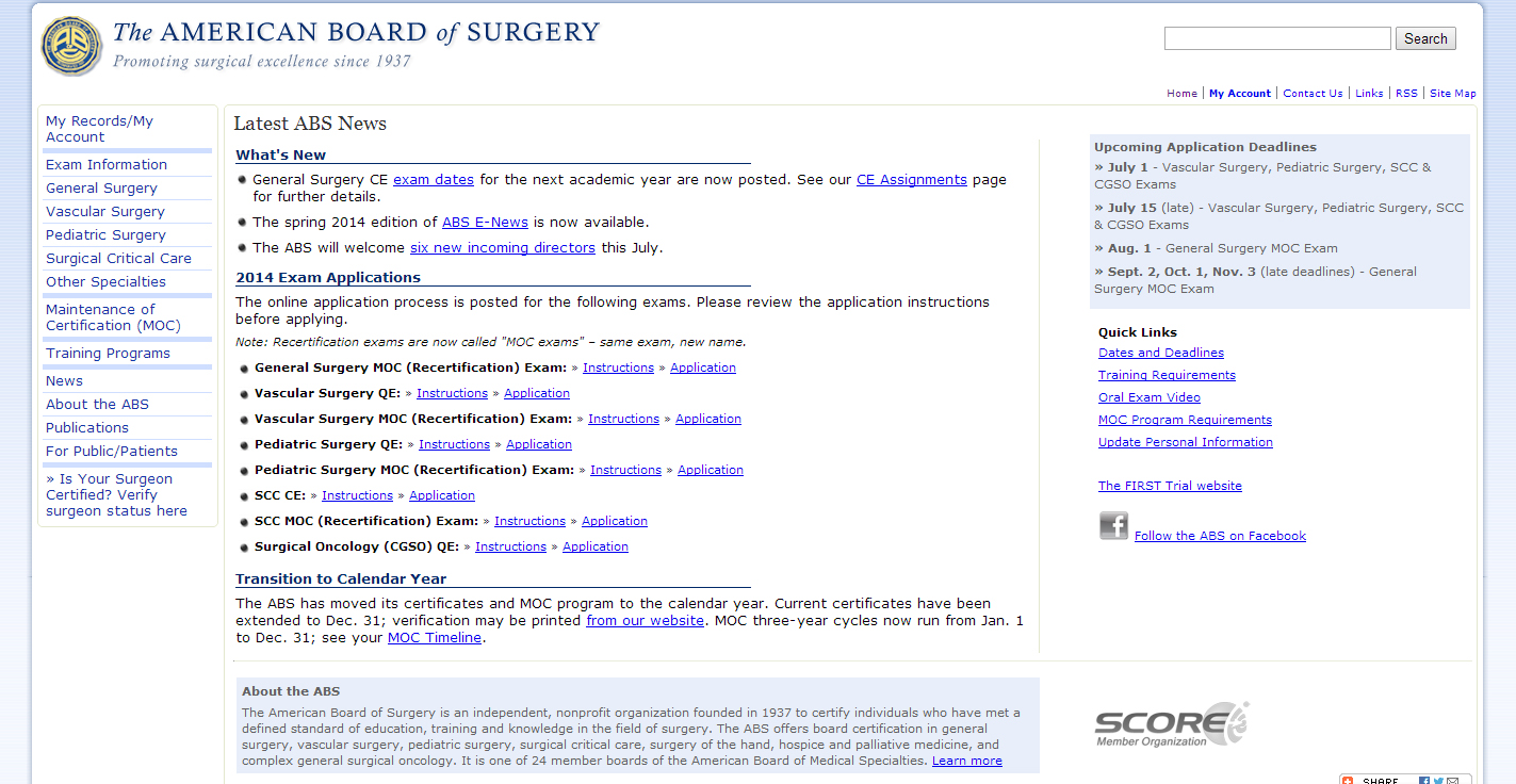 American Board of Surgery