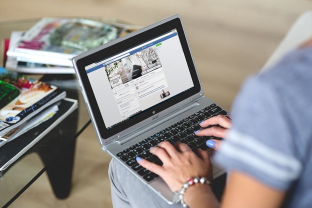 using Facebook